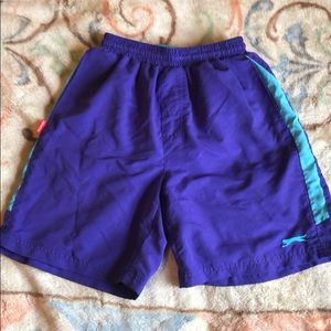 Purple Slazenger shorts